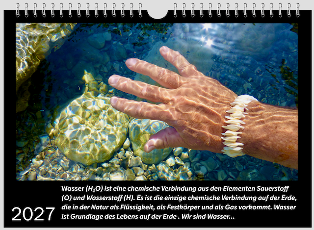Wandkalender «Wasser-Motive«