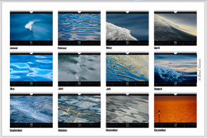 Wandkalender «Wasser-Motive«